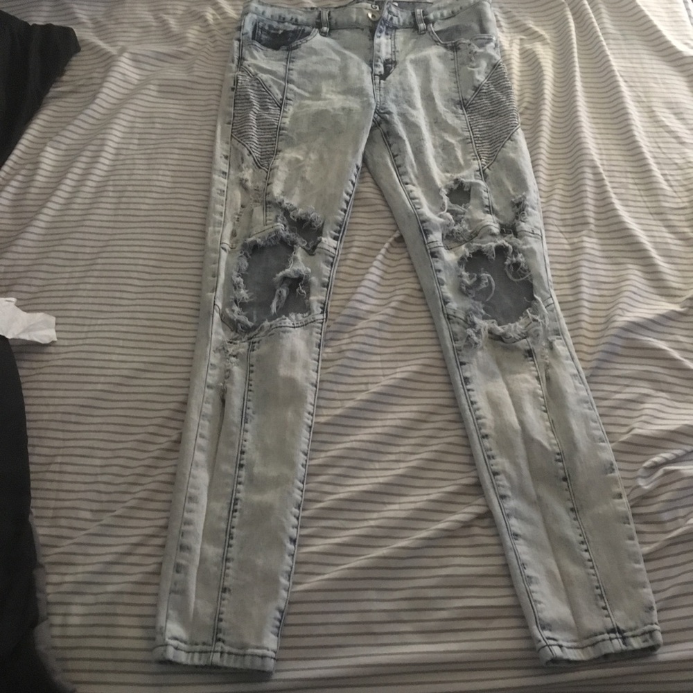 Moto Skinny Jeans